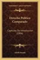 Derecho Politico Comparado