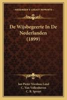 De Wijsbegeerte In De Nederlanden (1899)
