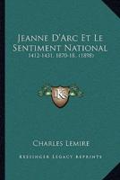 Jeanne D'Arc Et Le Sentiment National