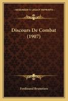 Discours De Combat (1907)