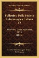 Bollettino Della Societa Entomologica Italiana V8