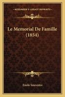 Le Memorial De Famille (1854)