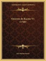 Oeuvres De Racine V1 (1760)