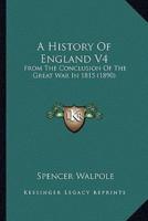 A History Of England V4