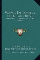 Voyage En Norvege Et En Laponie V1