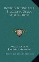 Introduzione Alla Filosofia Della Storia (1869)