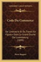 Code Du Commerce