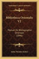 Bibliotheca Orientalis V2