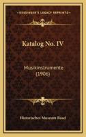 Katalog No. IV