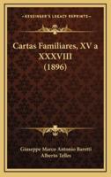 Cartas Familiares, XV a XXXVIII (1896)