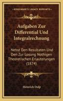 Aufgaben Zur Differential Und Integralrechnung