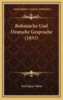 Bohmische Und Deutsche Gesprache (1831)