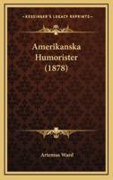 Amerikanska Humorister (1878)