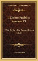 Il Diritto Pubblico Romano V1