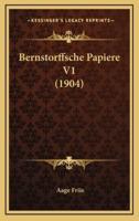Bernstorffsche Papiere V1 (1904)
