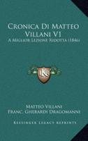 Cronica Di Matteo Villani V1