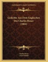 Gedichte Aus Dem Englischen Des Charles Boner (1864)