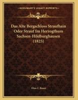 Das Alte Bergschloss Straufhain Oder Strauf Im Herzogthum Sachsen-Hildburghausen (1825)