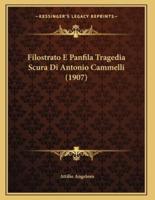 Filostrato E Panfila Tragedia Scura Di Antonio Cammelli (1907)