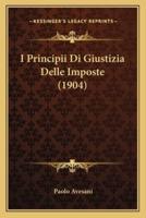 I Principii Di Giustizia Delle Imposte (1904)