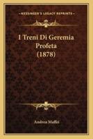 I Treni Di Geremia Profeta (1878)