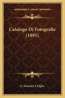 Catalogo Di Fotografie (1891)