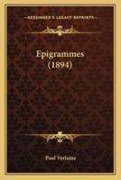 Epigrammes (1894)