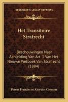 Het Transitoire Strafrecht