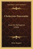 Cholecysto-Pancreatite