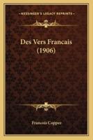 Des Vers Francais (1906)