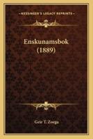 Enskunamsbok (1889)