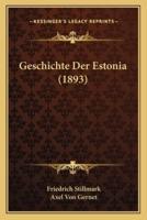 Geschichte Der Estonia (1893)