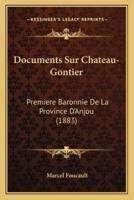 Documents Sur Chateau-Gontier