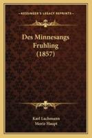 Des Minnesangs Fruhling (1857)