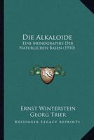 Die Alkaloide