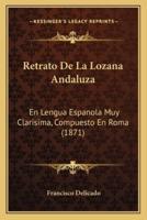Retrato De La Lozana Andaluza