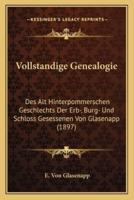 Vollstandige Genealogie