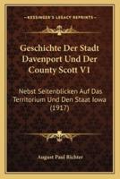 Geschichte Der Stadt Davenport Und Der County Scott V1