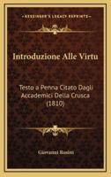 Introduzione Alle Virtu