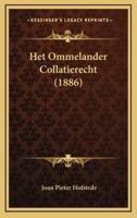 Het Ommelander Collatierecht (1886)