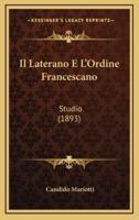 Il Laterano E L'Ordine Francescano