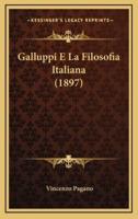 Galluppi E La Filosofia Italiana (1897)