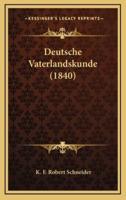 Deutsche Vaterlandskunde (1840)