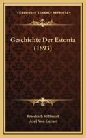 Geschichte Der Estonia (1893)