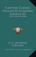 Scrittori Classici Italiani Di Economia Politica V2