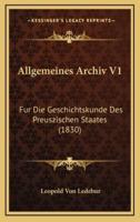 Allgemeines Archiv V1