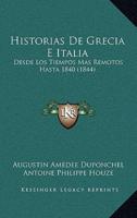 Historias De Grecia E Italia