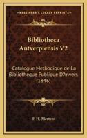 Bibliotheca Antverpiensis V2