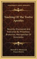 Teaching Of The Twelve Apostles