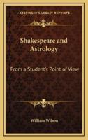 Shakespeare and Astrology
